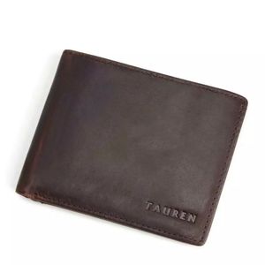 Tauren Men's Vintage Genuine Leather Wallet NWOT